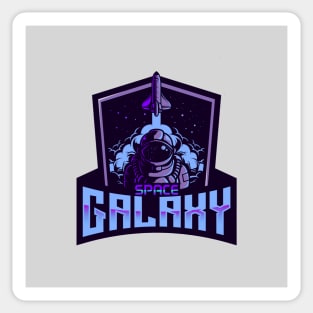 Space galaxy Sticker